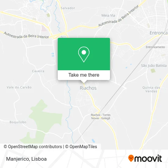 Manjerico mapa
