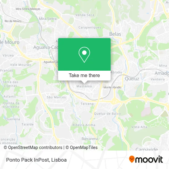 Ponto Pack InPost mapa