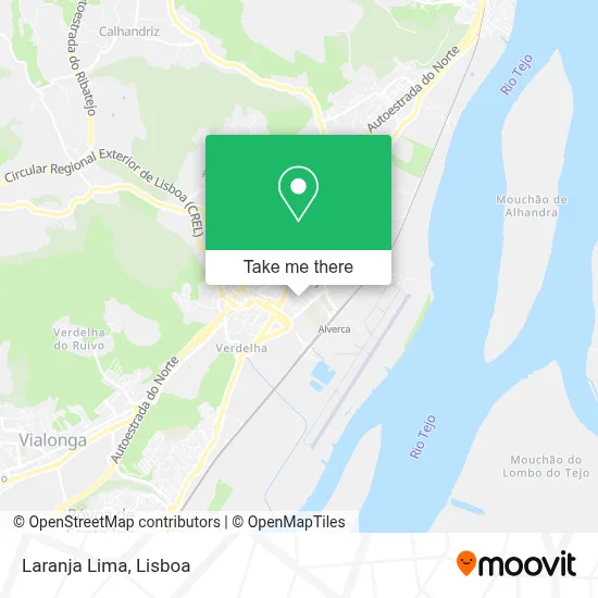 Laranja Lima map