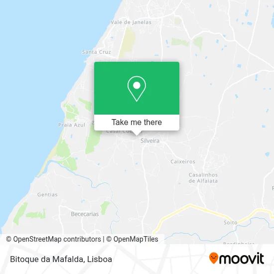 Bitoque da Mafalda map