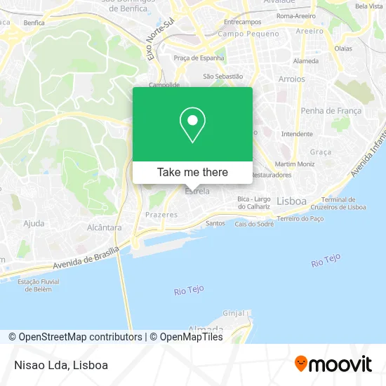 Nisao Lda map