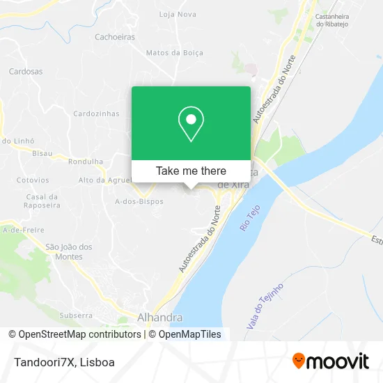 Tandoori7X map