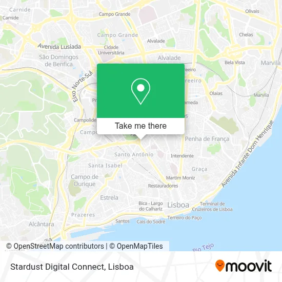 Stardust Digital Connect mapa