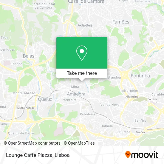 Lounge Caffe Plazza map
