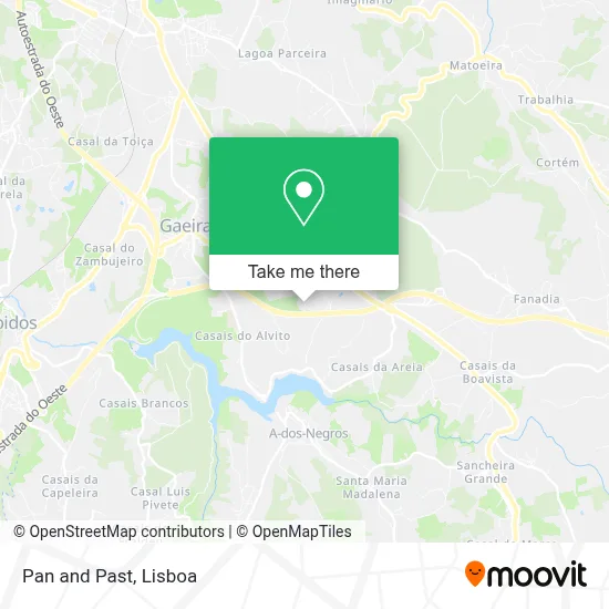 Pan and Past map