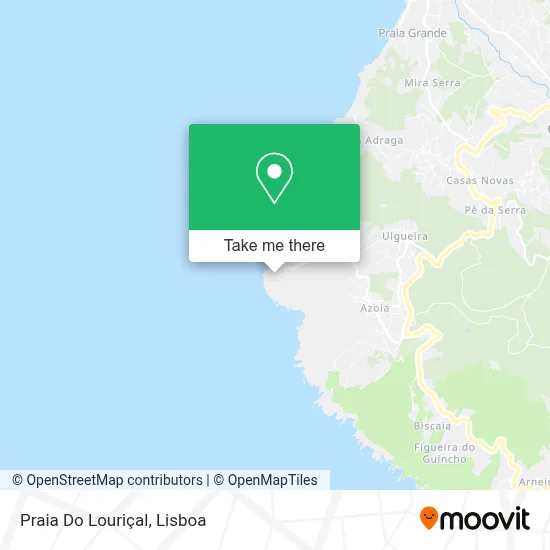 Praia Do Louriçal map