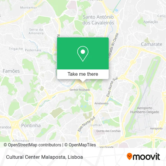 Cultural Center Malaposta map