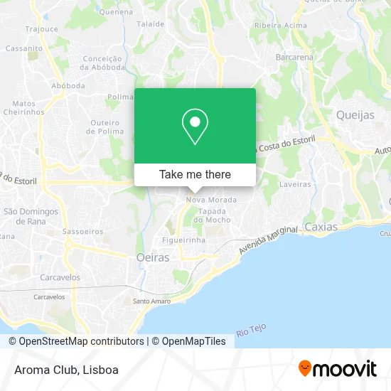 Aroma Club map