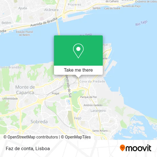 Faz de conta map