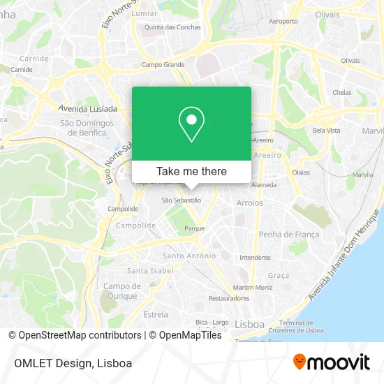 OMLET Design mapa