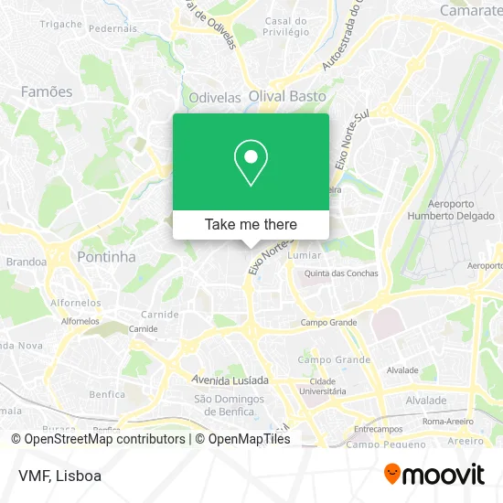VMF mapa