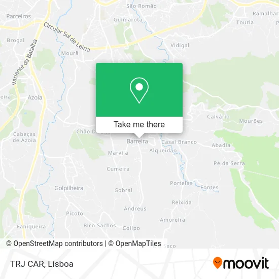 TRJ CAR map