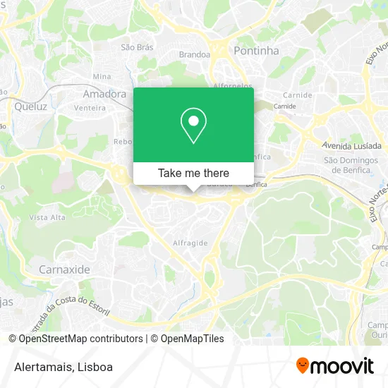 Alertamais map