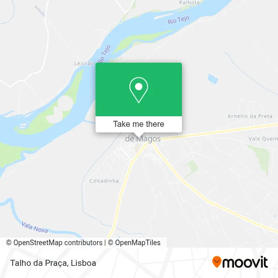 Talho da Praça map
