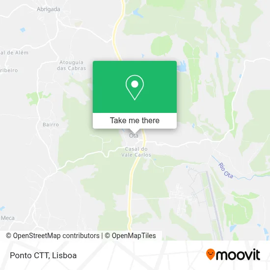 Ponto CTT map