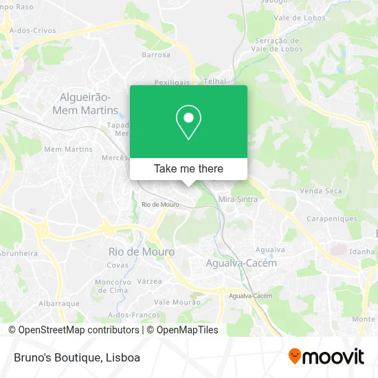 Bruno's Boutique map