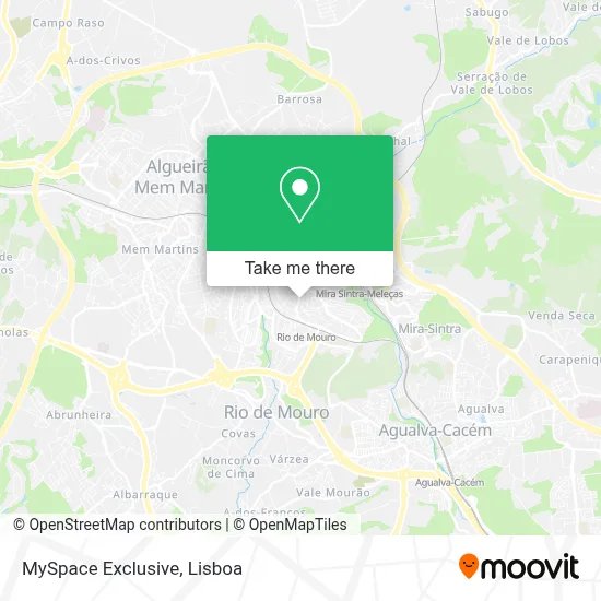 MySpace Exclusive map
