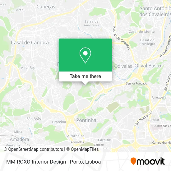 MM ROXO Interior Design | Porto mapa