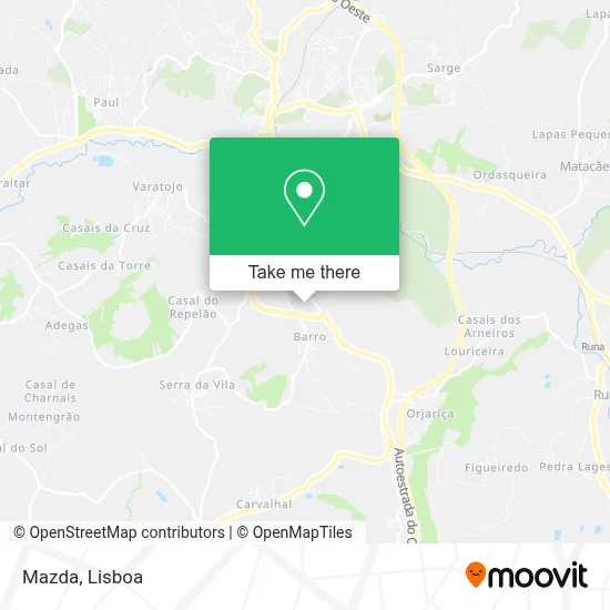 Mazda mapa