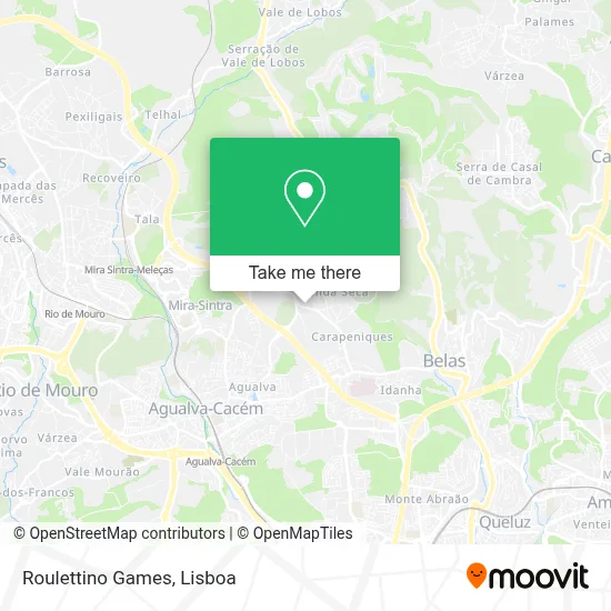 Roulettino Games mapa