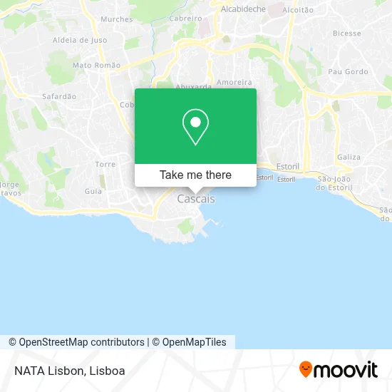 NATA Lisboa map