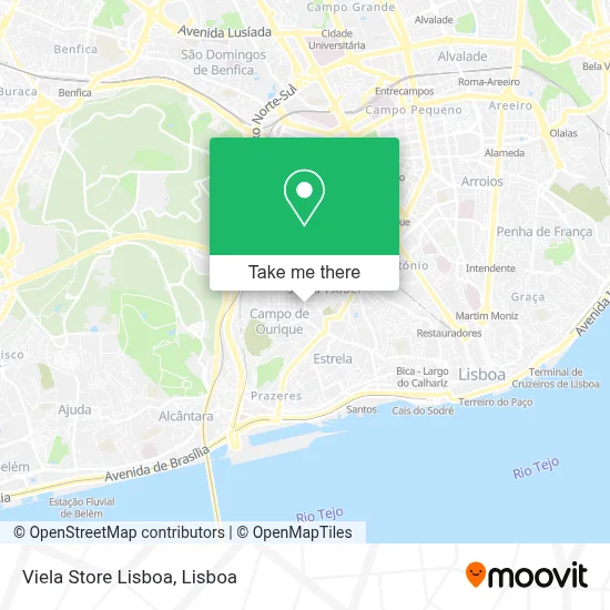 Viela Store Lisboa map