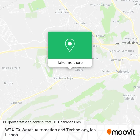 WTA EX  Water, Automation and Technology, lda map