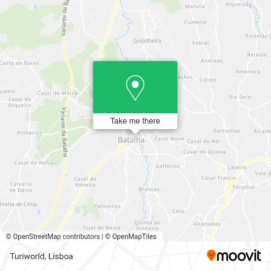 Turiworld map