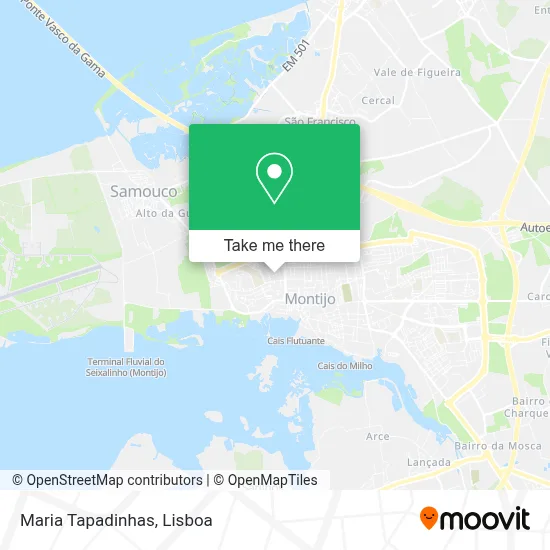 Maria Tapadinhas map