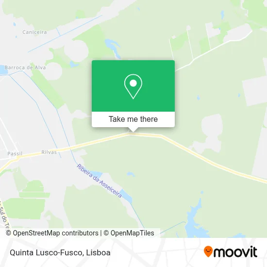 Quinta Lusco-Fusco map