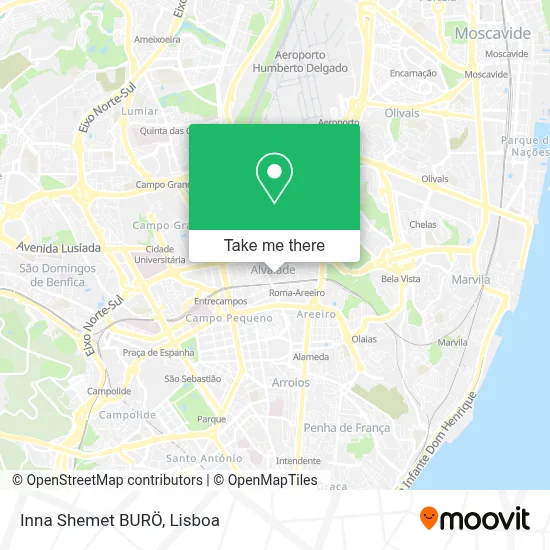 Inna Shemet BURÖ map