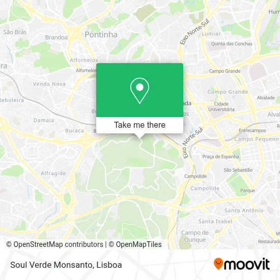 Soul Verde Monsanto map