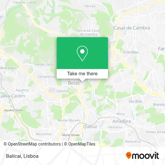 Balicai map