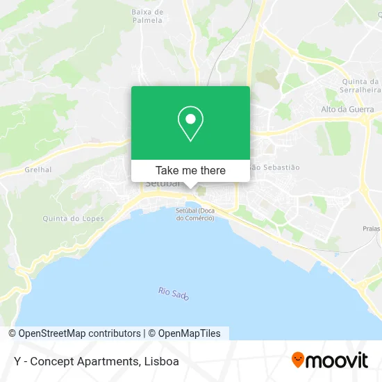 Y - Concept Apartments map