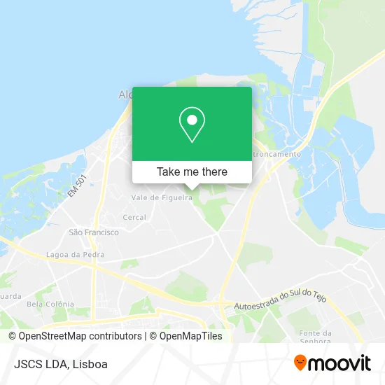 JSCS LDA map