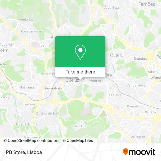 PB Store mapa