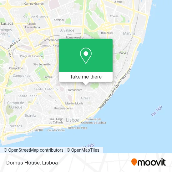 Domus House map