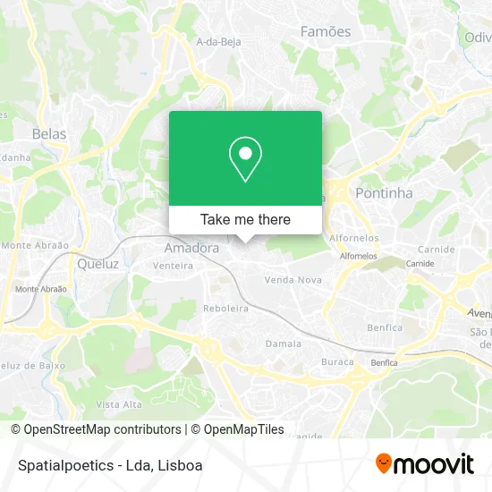 Spatialpoetics - Lda map