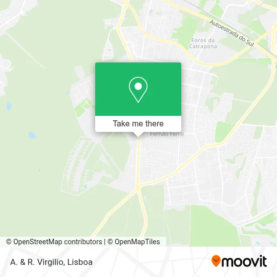 A. & R. Virgilio map