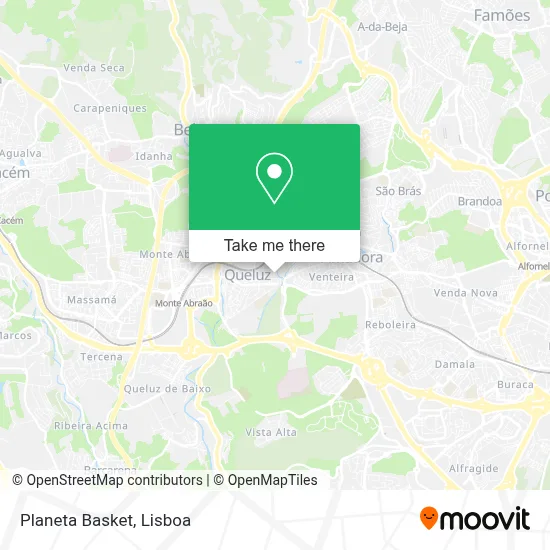 Planeta Basket map