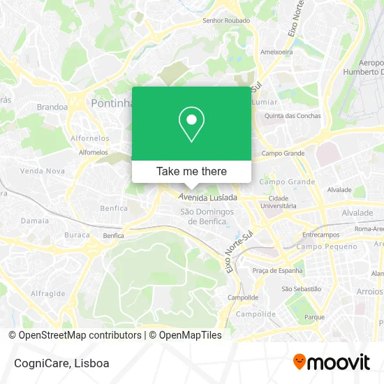 CogniCare map