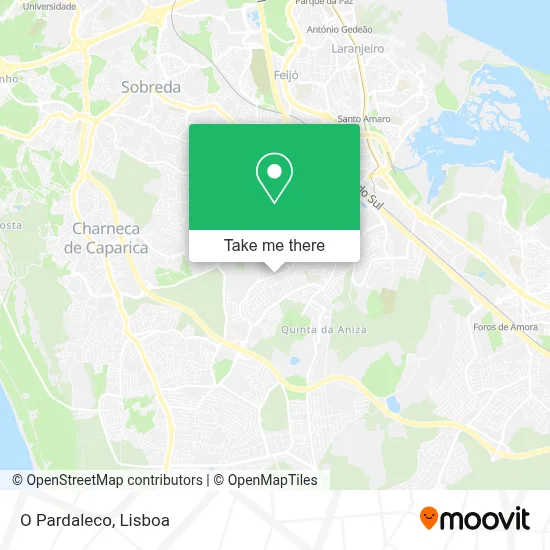 O Pardaleco map