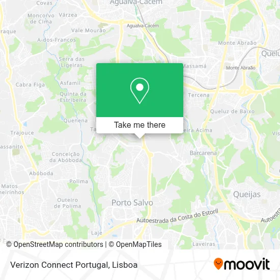 Verizon Connect Portugal map