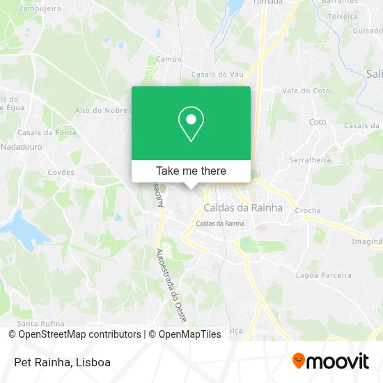 Pet Rainha map