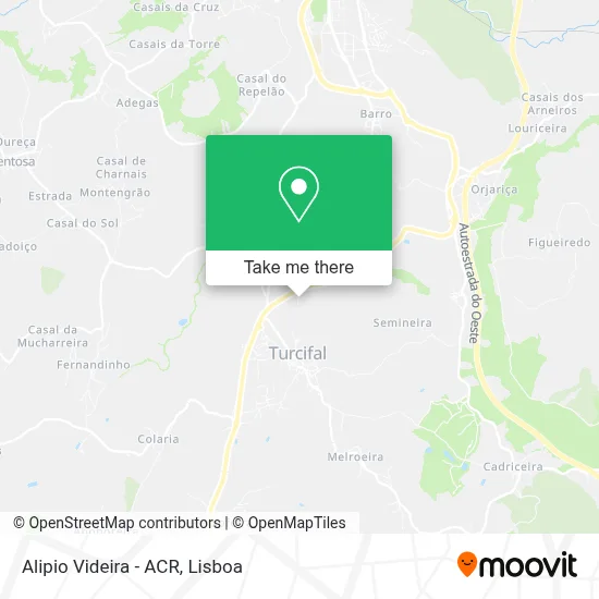 Alipio Videira - ACR map
