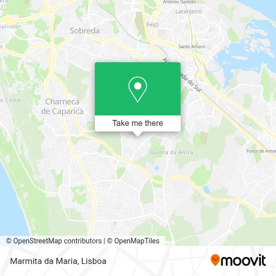 Marmita da Maria map