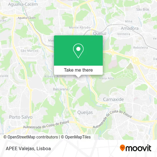 APEE Valejas map