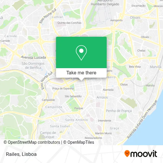 Railes map