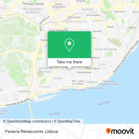 Padaria Renascente map