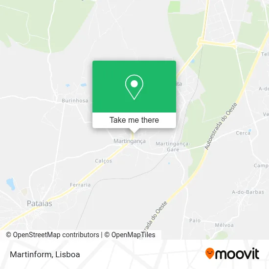Martinform mapa